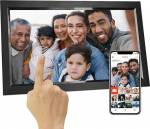 Silvergear 15,6-tolline digitaalne pildiraam WiFi | FHD puuteekraan | 8 GB m&auml;lu | Fotode ja videote kaugjagamine | Smart Frameo rakendus | Ilm ja muusika funktsioonid | Moodne disain