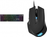 Sharkoon Skiller SGK20 mehaanilised l&uuml;litid Huano Brown RGB & USB Shark Force II Black
