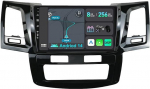 [8GB + 256GB] Android 13 autoraadio Toyota Fortuner Hilux Revo Vigo (2004-2015) [Integreeritud CarPlay/Android Car/DSP/GPS]-9-tolline IPS puuteekraan CAM+MIC-DAB/peeglilink/Bluetooth 5.0/AHD