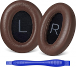 Aurivor Ehtne nahast asendusk&otilde;rvapadjad Bose Noise Cancelling 700 (NC-700) k&otilde;rvaklappidele, Premium NC700 pehme lambanahast k&otilde;rvapadi optimeeritud m&auml;luvahuga (pruun)