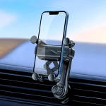 Air Vent Phone Holder, Gravity Phone Holder, ei blokeeri kunagi &otilde;huventilatsiooni, p&ouml;&ouml;rleva p&ouml;&ouml;rleva k&auml;ega k&auml;ed-vabad Universal Extension Clip k&otilde;igile telefonidele