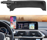 TTCR-II kohandatud sobilik alus auto mobiiltelefoni hoidja jaoks, mis &uuml;hildub BMW X3 G01 2018-2021 / X4 G02 2019-2021 Upgrade nutitelefoni hoidja 10,25-tollise armatuurlaua 360&deg; p&ouml;&ouml;ratav reguleeritav auto telefoni hoidja