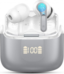 Ordtop juhtmevabad k&otilde;rvaklapid, 3D Stereo Bluetooth 5.4 k&otilde;rvaklapid, 50+ tundi, s&uuml;gav bass, 4 ENC m&uuml;rasummutusmikrofon, Bluetooth k&otilde;rvaklapid, USB IP-X7