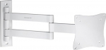 Korralik P-SWBLCDW-1 Raske kiikevarreline seina telerihoidik 13" 19" 22" 23" 24" ja 28" LCD v&otilde;i LED telerile - valge