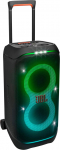 JBL PartyBox Stage 320 musta v&auml;rvi - kaasaskantav Bluetooth-k&otilde;lariboks koos JBL Pro Soundi, valgusshow, AI Sound Boost, rataste ja teleskoopk&auml;epidemega - 18 tundi kestvust, &Uuml;hendkuningriigi pistik (t&uuml;&uuml;p G)