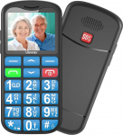 2G vanemate mobiiltelefon ilma lepinguta Suurte nuppudega mobiiltelefon Lihtne pension&auml;ride mobiiltelefon suurte nuppudega laadimisjaam h&auml;daabik&otilde;ne nupuga taskulamp &auml;ratuskell 800 mAh aku 1,77