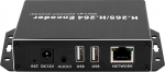 EXVIST H.265 4K PoE HDMI videokooder, Dual USB 2.0 salvestamiseks, HDMI Loopout, &uuml;hildub ONV/HK-ga, IP-striimingu kodeerija YouTube'i, Facebooki, Wowza, Twitchi jaoks.