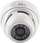 AHD koaksiaalne videokaamera 1080P HD infrapunaseire kaamera Indoor Dome CCTV kaamera (Bumple)