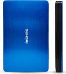 SUHSAI V&auml;line k&otilde;vaketas 500GB USB 3.0, 2,5-tolline k&otilde;vaketas Kaasaskantav andmete varundamine ja salvestamine m&auml;ngukontorile, PC, Mac, lauaarvuti, PlayStation 5, Xbox Series X, sinine