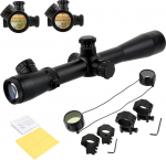 Taktikaline vintp&uuml;ssi sihik 3,5 - 10 x 40 mm Airsoft Snaiper Rifle Scope Fast Rangefinder Red Illuminated Reticle koos tasuta 20 mm / 11 mm paigaldusr&otilde;ngastega