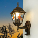 V&auml;litingimustes kasutatav seinavalgusti / lamp, v&auml;litingimustes kasutatav latern, rustikaalne