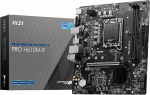 MSI PRO H610M-E emaplaat, Micro-ATX - toetab 12. ja 13. p&otilde;lvkonna Intel Core protsessoreid, LGA 1700 - DDR5 Memory Boost 5600MHz/MAX, PCIe 4.0 x16 pesa, M.2 Gen3 pesa