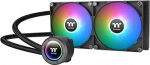 Thermaltake TH280 V2 ARGB Sync AIO CPU vesijahutus 280 mm, Infinity Mirror, 2x CT140 ARGB PWM, k&otilde;rge r&otilde;hk 3,02 mmH₂O, emaplaadi s&uuml;nkroniseerimine, Intel/AMD