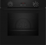 NEFF B2CCG6AK3, N30, ahju 60 x 60 cm, LED-ekraan, 3D-kuum &otilde;hk, CircoTherm, 7 k&uuml;tteviisi, p&uuml;rol&uuml;&uuml;si isepuhastus, manuaalne EasyClean, lastelukk, must