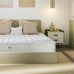 Novilla Comfort Foam Pocket Spring madrats, pol&uuml;uretaan vaht individuaalselt pakitud Pocket Spring tuum, hingav, nahas&otilde;bralik kangas, mittekootud kangas, 20, kahekohaline voodi
