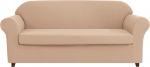 2-teiliges Stretch-Sofabezug-Set, rutschfest, Waschbar(White a,2 Seat 145-178 cm)