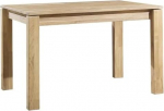 Mauritz 4 s&ouml;&ouml;gilaud (ruudukujuline) - puidust laud t&auml;ispuidust (tamm) - maal&auml;hedane laud k&ouml;&ouml;ki ja s&ouml;&ouml;gituppa - naturaalne tamm - laud (120 x 80 x 75 cm) - 4-6 inimesele