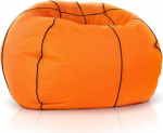 Roheline Bean Basketball Bean Bag valmis t&auml;idetud 250 L EPS helmed - Lapsed ja t&auml;iskasvanud 90 cm Bean Bag hiiglaslik Bean Bag padi Lounge tool istmepadi pestav kate Gaming Chair oranž