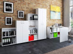 M&ouml;belando Trio 2345 Office Combi komplekt Kontoriprogramm &Otilde;ppem&ouml;&ouml;blikomplekt Kontorim&ouml;&ouml;blikomplekt Valge kontorim&ouml;&ouml;blikomplekt