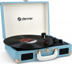Denver Electronics VPL-120BLUE Electronics VPL-120BLUE, sinine, 33 1/3,45,78, p&ouml;&ouml;rlev, sirge toonarr, 2 W, 265 mm
