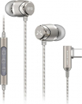 SoundMAGIC E11D digitaalsed USB C k&otilde;rvaklapid - C-t&uuml;&uuml;pi k&otilde;rvaklapid mikrofoniga, HiFi stereoheli, v&otilde;imas bass, m&uuml;raisolatsioon, &uuml;hildub Android-seadmetega
