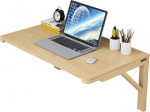 Klappbarer Tisch zur Wandmontage, platzsparender Computer-Esstisch mit wei&szlig;en Holz-/Eisenhalterungen, 16 Gr&ouml;&szlig;en, f&uuml;r Zuhause und B&uuml;ro