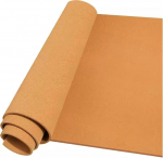 Gro&szlig;e, Selbstklebende Korktafelrolle f&uuml;r B&uuml;rodekor und Wanddekorationen, zuschneidbare Korkplattenrolle zum Basteln, rahmenlose braune Korktafeln, Pinnwandbl&auml;tter, Aufkleber, 1,22 x 4,10 m