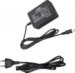 HQRP vahelduvvooluadapter/toiteallikas Samsung Samsung HMX-QF30WP QF33 QF300 QF310 QF320 SMX-F50 SMX - F50BN SMX - F500 SMX - F53 SMX U20 koos HQRP aluskattega