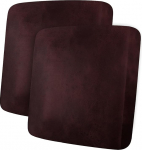 ANARACHON Nahk Look Diivan Padi katab Diivan Seat Covers Sets m&ouml;&ouml;bli kaitsja jagu tooli kahe istuja lemmikloomade lapsed Stretch Spandex kangas (2 padjad, Loveseat, Burgundy)