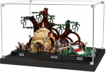 Akr&uuml;&uuml;l vitriinkapp Lego 75330 Dioraama Yoda's Hut on Aagobah, tolmukindel vitriinkapp mudelite kollektsioonidele (ainult vitriinkapp, ei ole mudelikomplekti) (l&auml;bipaistev)