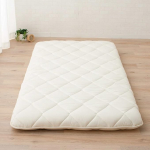 EMOOR CLASSE Jaapani futonmadrats 160 x 200 cm, Made in Japan, kokkupandav, Sleep Traditional, Floor Bed, Tatami Mat, Cotton Topper, valge