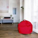 Dmora Elegantne Bean Bag Bean Bag Punane 65 x 50 x 65 cm