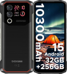 DOOGEE Blade 10 Max Android 15 Outdoor Handy Ohne leping, 32(8+24) GB+256GB/2TB TF, 10300mAh Outdoor Smartphone,1.54" Heckdisplay 6.56" + 90Hz,50MP+8MP Baustellenhandy,Fingerabdruck/Face ID/NFC/OTG