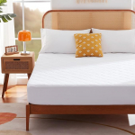 Sonive Thin madratsikaitse 180 x 200 cm veekindel kaitse kuni 38 cm k&otilde;rgusele madratsile, madratsi pealiskaitsja, &Ouml;ko-Tex sertifitseeritud kaitse Box Spring voodile ja pealiskaitsjale, valge