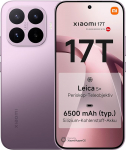 XIAOMI 17T Smartphone 12GB+256GB- Handy mit Android, 6,59 Zoll 120Hz Eye-Care Display, 6500mAh Silizium-Kohlenstoff-Akku, Leica 5X Telekamera, 67W HyperCharge, Violett, 3 Jahre Herstellergarantie