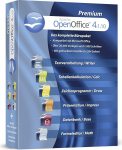 Open Office Premium 2024 Home Student Professional - Inkl. gedrucktes Handbuch, 1.000 Schriften / Kompatibel mit Word, Excel, f&uuml;r Windows 10 8 7