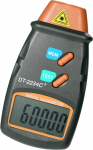 Digital Tachometer Handheld Photo Tachometer Laser Non-Contact Range 2.5 RPM-99.999 RPM LCD Display Motor Tachometer with 3 Pieces Reflective Film