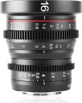 Meike 16 mm T2.2 Manual Focus Wide Angle Lens for M43 Micro Four Thirds MFT Mount Cameras and Cinema Camera BMPCC