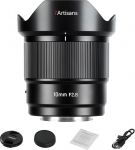 7Artisans AF 10 mm F2.8 APS-C autofookusega lainurkobjektiiv, &uuml;hildub Sony E-Mount kaameratega, kompaktne maastiku-, arhitektuuri-, portree-, sise- ja loovfotograafia jaoks.