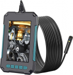 Wasserdichtes industrielles Endoskop mit 10 m Kabel, 4 3 Zoll Display, 8 mm Dual-Kamera for detaillierte Inspektion an schwer erreichbaren Stellen