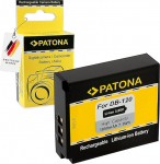 PATONA Asendusaku Ricoh DB-120 - 1850mAh Li-Ion asendusaku DB120 koos &uuml;lelaadimise ja l&uuml;hisekaitse funktsiooniga - K&otilde;rge j&otilde;udlusega aku &uuml;hildub Ricoh GR IV GR4 kaameraga