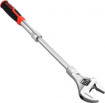MAXPOWER Ausziehbarer verstellbarer Schraubenschl&uuml;ssel, einziehbarer Verl&auml;ngerungsschaft, 35,1 cm kuni 50 cm, weicher Griff