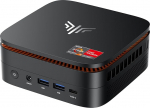 NiPoGi Hyper H1 Mini PC W-11 PRO &Alpha;-MD Ryzen 7 6800H (Max 4.7GHz, 8C/16T) 32GB LPDDR5 6400MHz/512GB M.2 NVMe SSD, lauaarvuti DP1.4+HDMI 2.0+Type-C 4K Triple Display/WiFi 6/BT 5.2/VESA toetatud