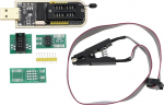 1 komplekt CH341A 24/25 seeria EEPROM Flash BIOS USB programmeerija koos SOIC8 SOP8 adapteri mooduliga emaplaadi marsruutimise LCD-paneeli programmeerimiseks