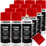 TECPO Silikoonsprei m&auml;&auml;rdeaine Libreerimisvahend Libreerimisvahend Spray Protector Care (12x 400ml)