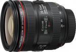 Canon Standardzoomobjektiv EF 24-70mm f/1:4L IS USM (77mm Filtergewinde) schwarz (General&uuml;berholt)