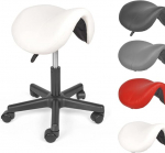 Mingone Sadulatooli, valge, t&ouml;&ouml;tooli, 360&deg; p&ouml;&ouml;rlev tool, ergonoomiline tool, reguleeritav k&otilde;rgus ratastega, kontoritooli, sadulatooli kontorisse, &otilde;ppet&ouml;&ouml;le, stuudiosse