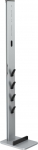 Xavax 110235 Stand Organiser for Battery Vacuum Cleaners, Silver