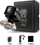 Skull Shaver Pitbull Gold Pro - pea ja n&auml;o raseerija - juhtmevaba, m&auml;rg ja kuiv raseerimine, veekindel, reisikindel - Forte 4 peaga tera