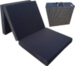 Natalia Spzoo kokkupandav madrats 180 x 80 x 10 cm koos hoiukotiga (must 0001)